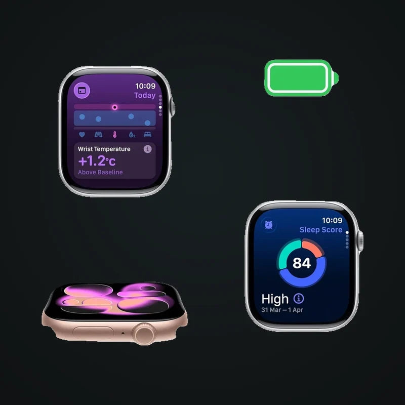 Apple Watch Series 11 42 mm Jet Black — vista 2