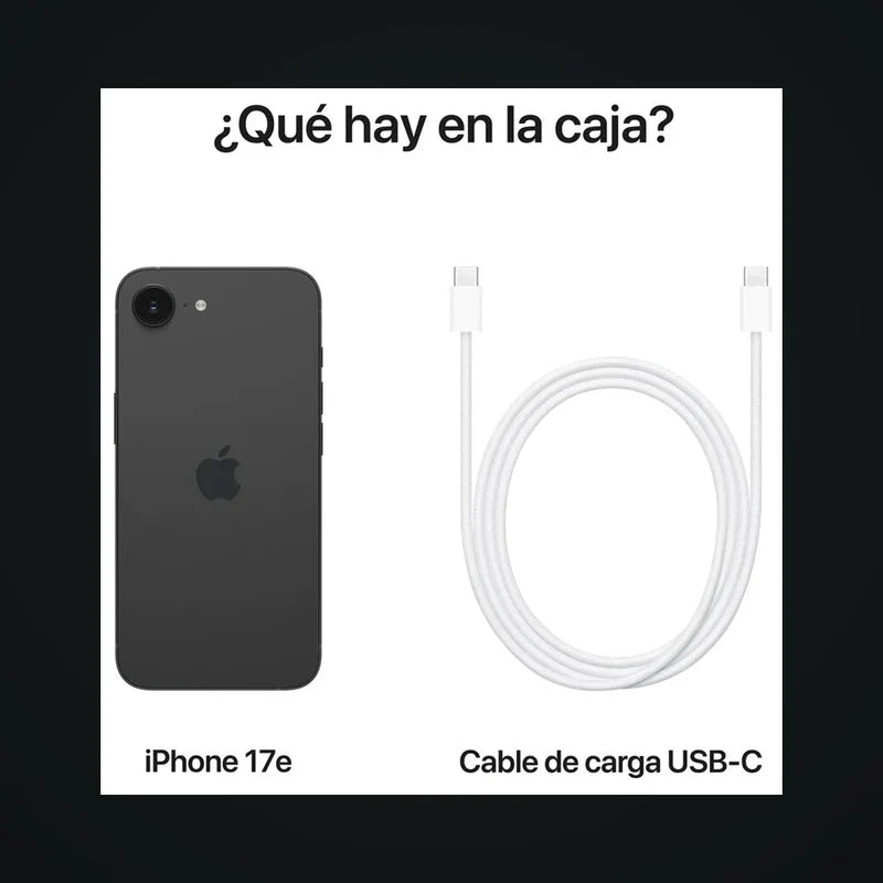 Apple iPhone 17e — elegí capacidad y color — vista 11