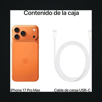 Apple iPhone 17 Pro Max — elegí capacidad y color — vista 4