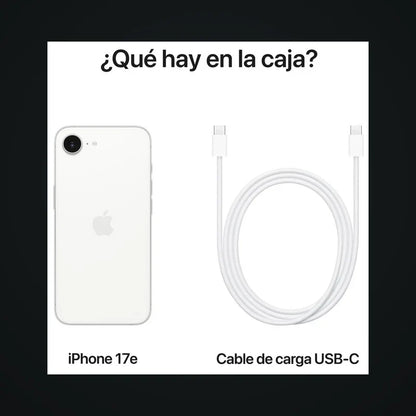 Apple iPhone 17e — elegí capacidad y color — vista 5