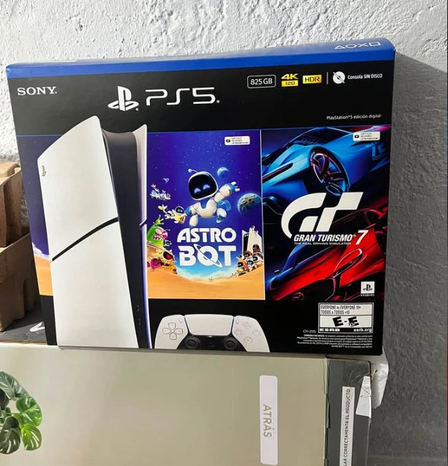 PlayStation 5 con juegos y caja original